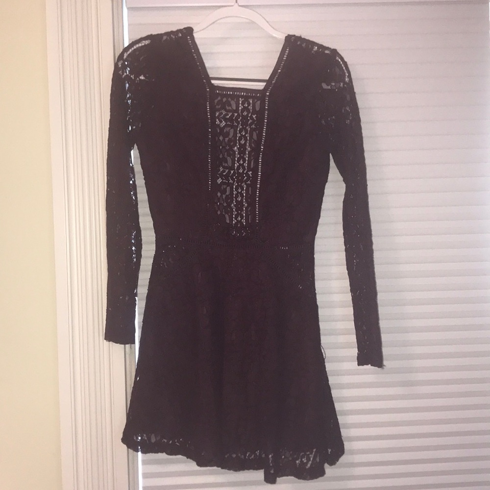 Maroon dress